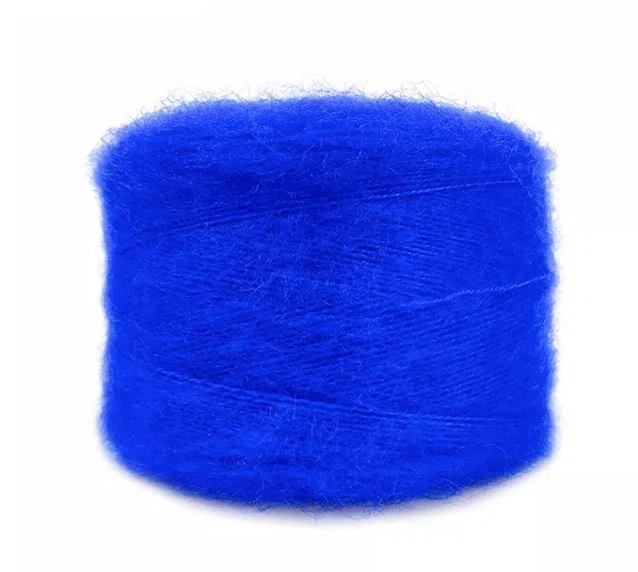brown mohair yarn