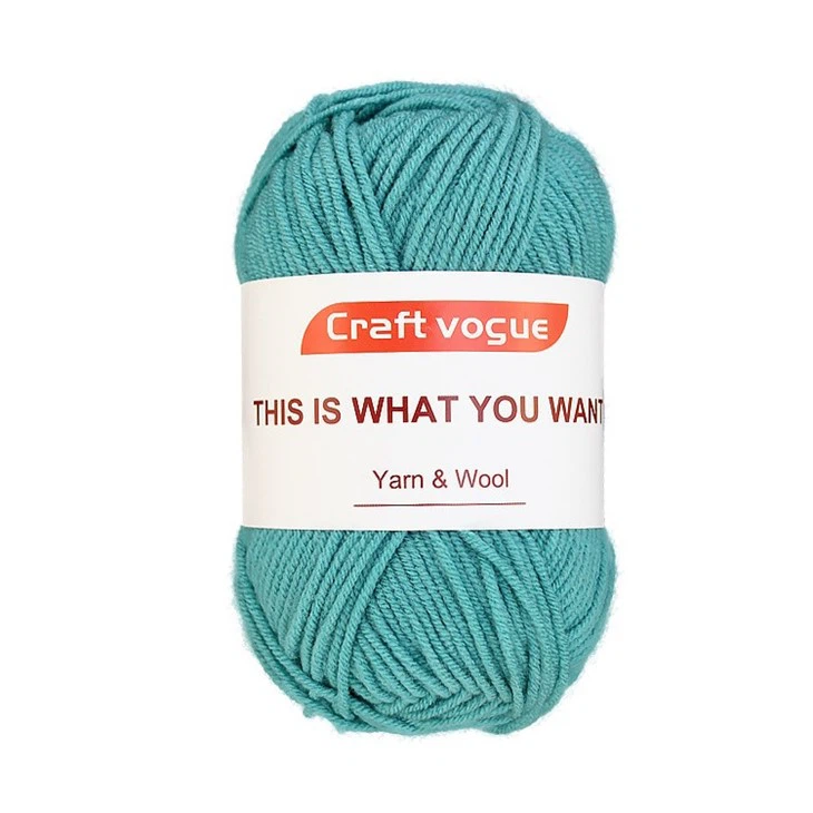Blocking Acrylic Yarn Knitting