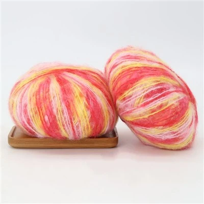Sợi Mohair nhiều màu