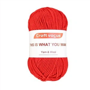 Sợi acrylic đỏ