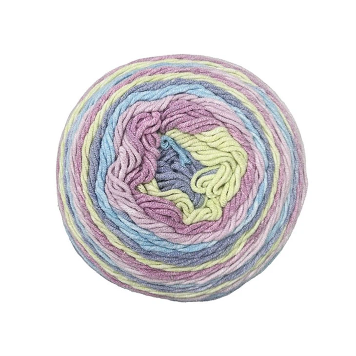 ombre yarn cakes